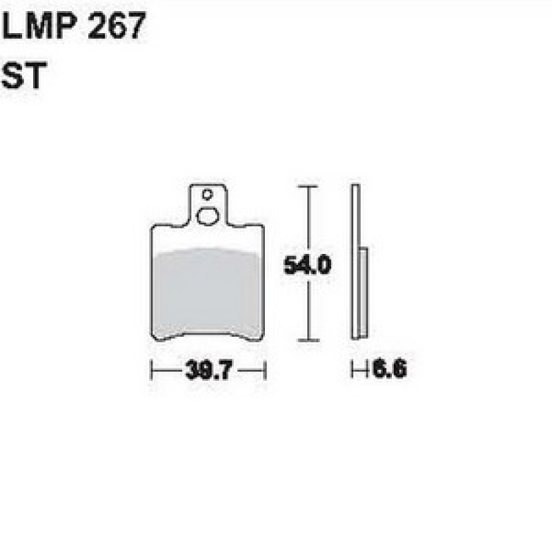 AP Racing LMP267 ST fékbetét