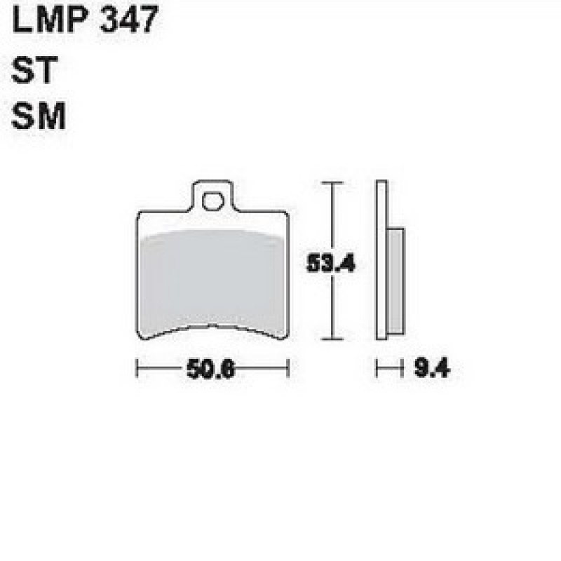 AP Racing LMP347 ST fékbetét