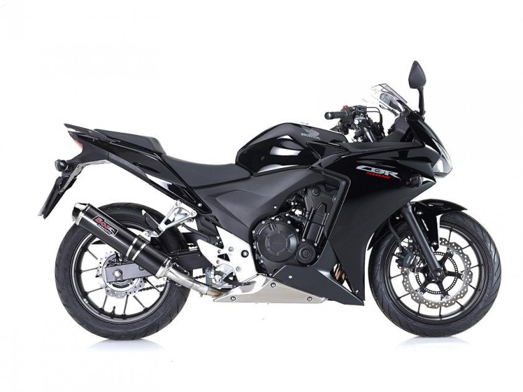 Honda CB 500 X - BOS kipufogó - Carbon