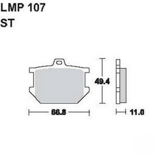 AP Racing LMP107 ST fékbetét