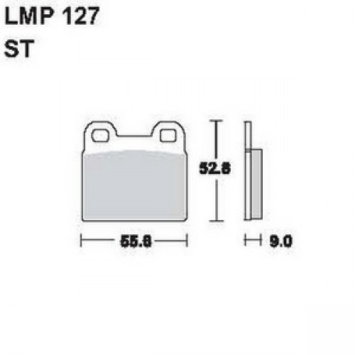 AP Racing LMP127 ST fékbetét